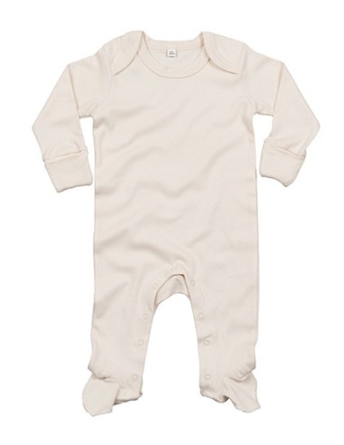 B-BZ35-Baby Sleepsuit With Scratch Mitts